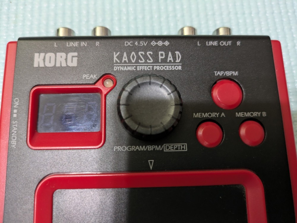 KORG Kaoss Pad mini-KP Touch Pad DJ Effector Tested & Working Used