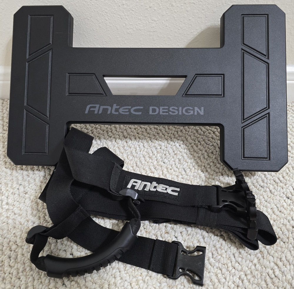 Antec Design Lanboard Desktop Computer Transport Dolly & Strap Plastic Black