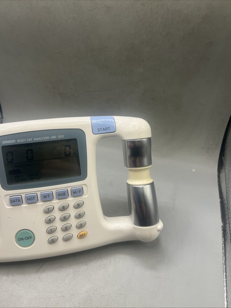 OMRON Body Fat BMI Analyzer HBF-300BL Body Logic Pro Handheld