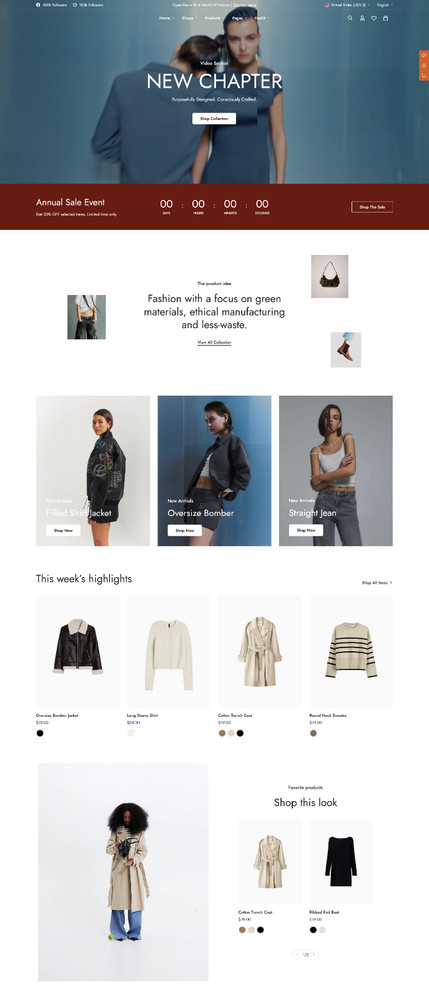 ShoMog - Multipurpose Shopify Theme | Responsive eCommerce | Mobile Optimized