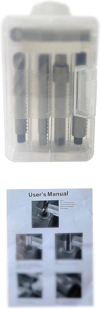 thread repair insert kit for damaged metric bolt holes