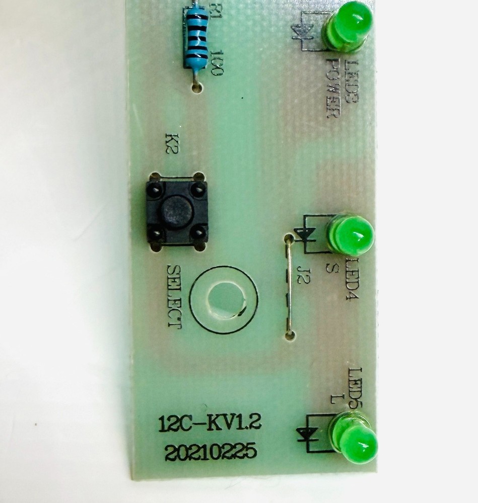 Insignia 12C-KV1.2 Control Panel Button Board FROM NS-PIM33SS 33lbs Ice Maker