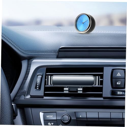 Car Dashboard Thermometer with Luminous Display and Digital Clock Mini Vehicle