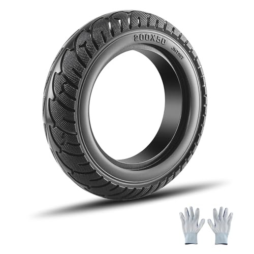 200x50 8"x2" Scooter Wheel Solid Tire Electric Scooter Front Solid Non 1