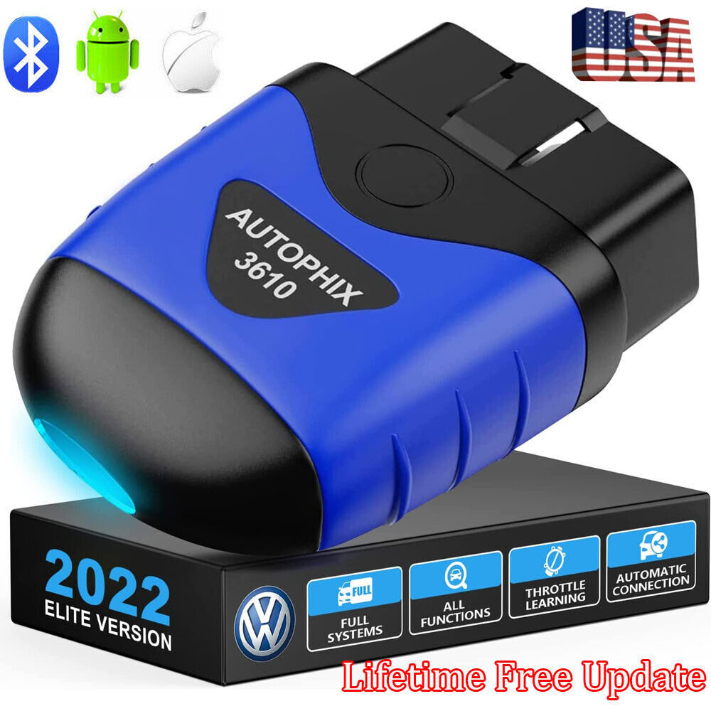 AUTOPHIX 3610 Bluetooth Diagnostic Scan Tool OBD2 Scanner Code Reader EPB Reset