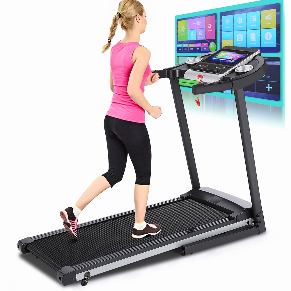 Heavy Duty Treadmill Folding Treadmill Running Jogging Excercise for Excercise🔋