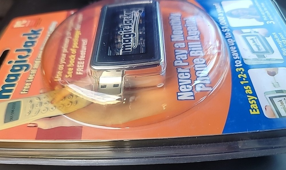 Magic-jack - USB Phone Jack. Brand New, Sealed. Magicjack