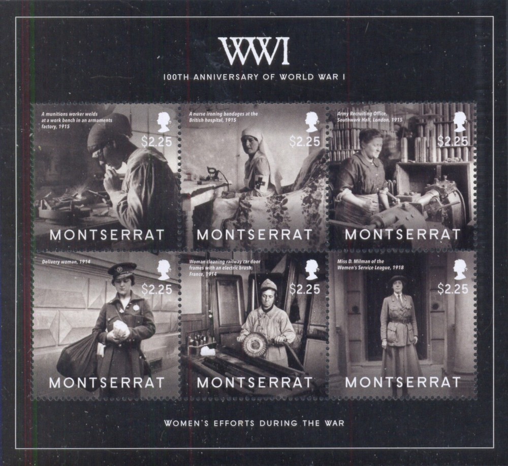 Montserrat Scott #'s 1339 MNH