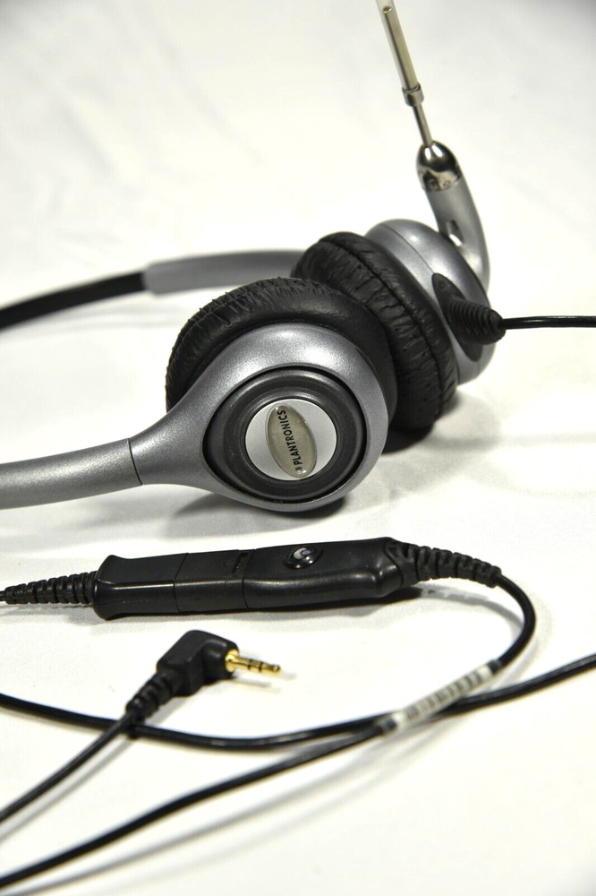 Genuine PLANTRONICS H261 SupraPlus Headset with QD to 2.5mm Plug Adaptor Cable
