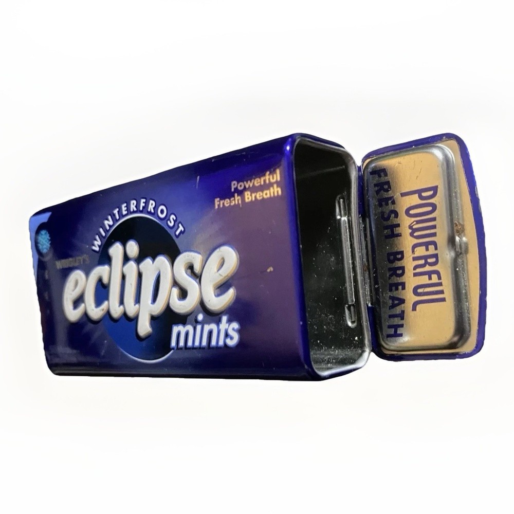 2 ECLIPSE Gum/Mints (EMPTY TINS) Collectible Tins