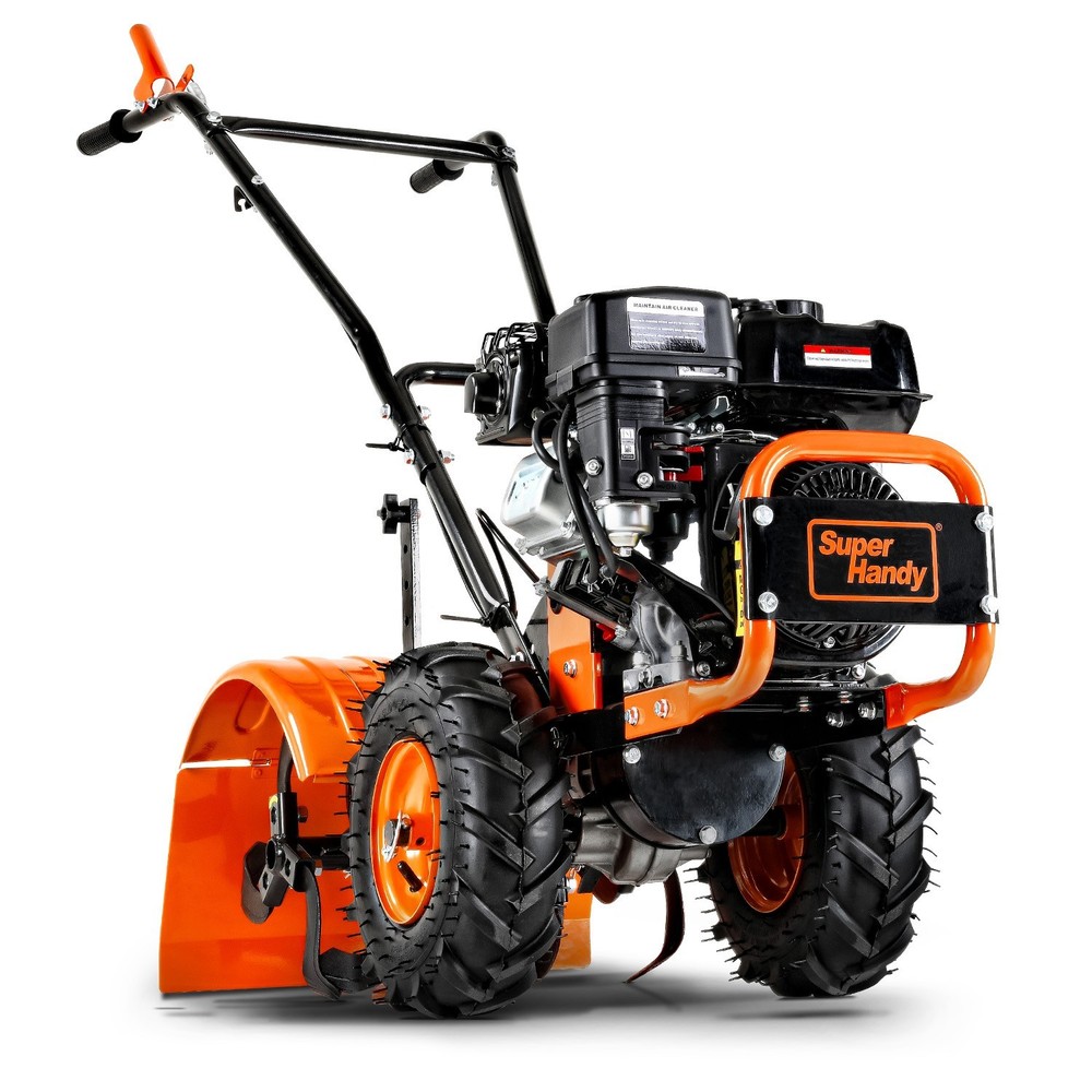 SuperHandy Rear Tine Tiller - Engine