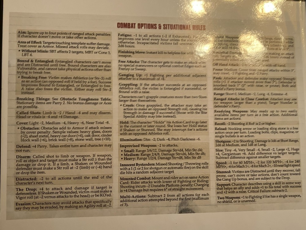 Dungeon Master Screen Tri Fold RPG GM Screen Customizable Panels Tables