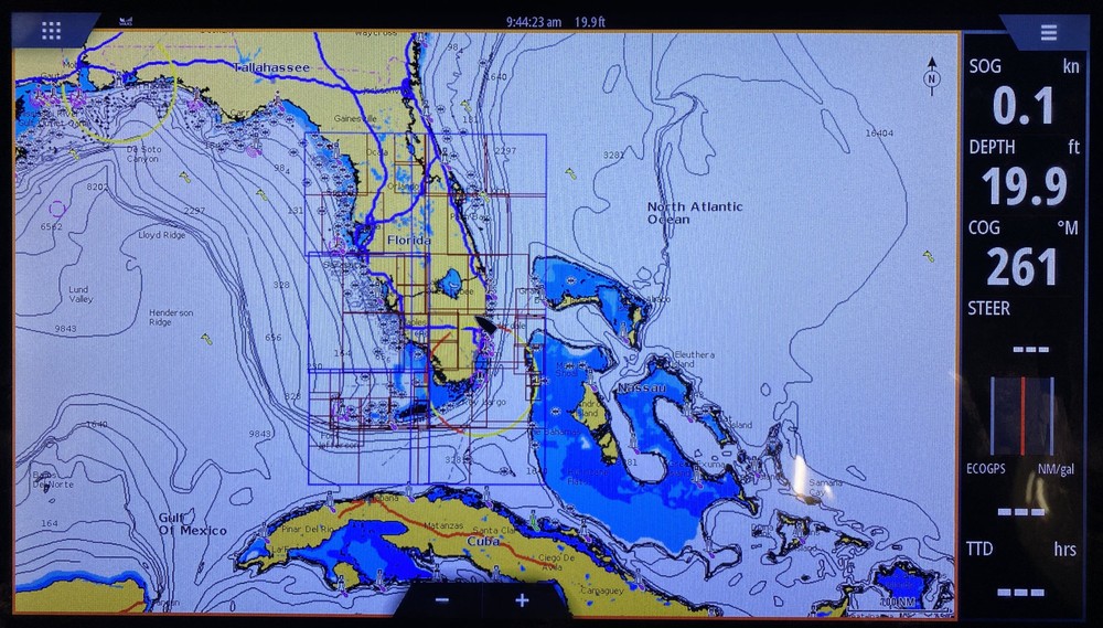 Simrad NSO EVO2 NSO-II Multi-Function Display Processor Tested Good W/Amer Carto