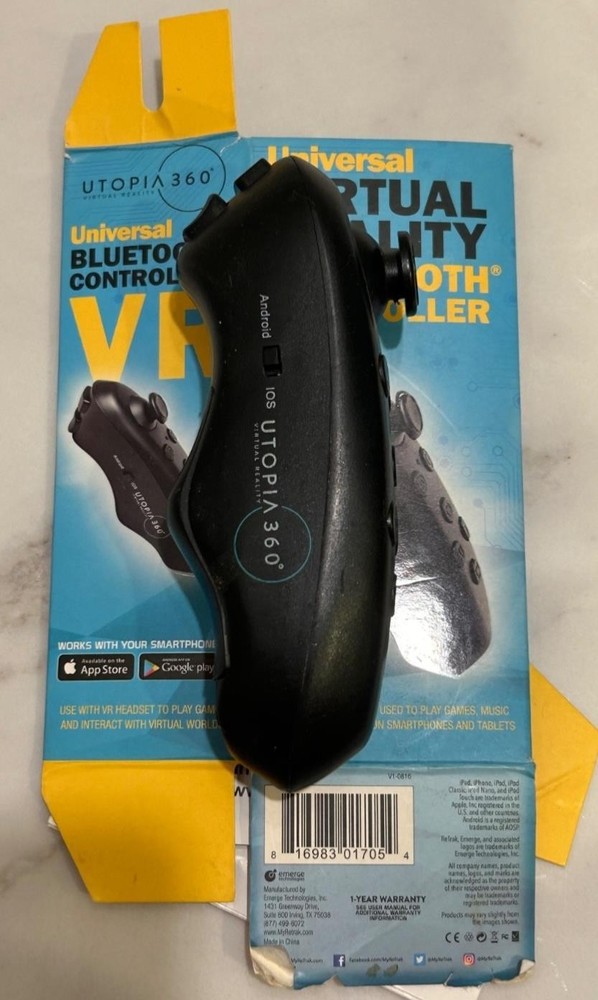 Universal VR Remote Control Virtual Reality Bluetooth Controller