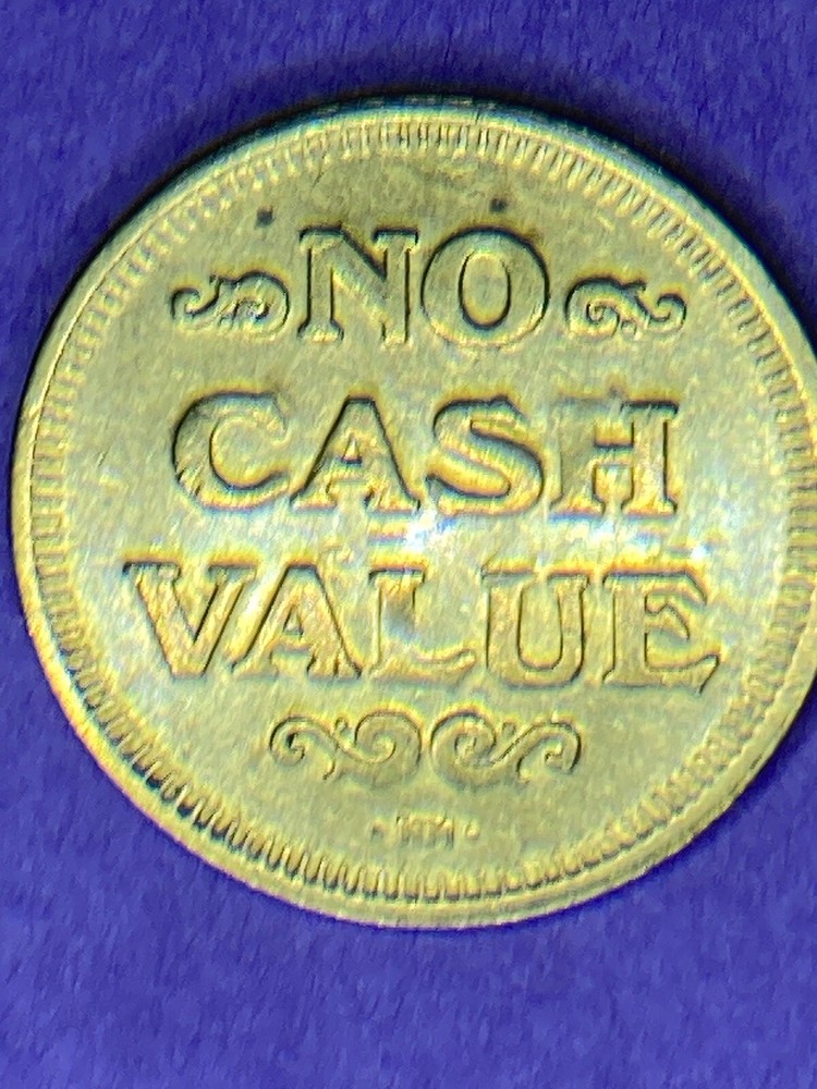 Vintage Alpha Omega Amusements Inc Arcade Token