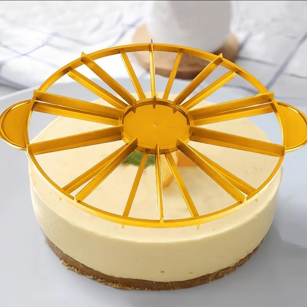 10/12 Cake Divider Double Sided Cake Equal Portion Marker Round Cake Portion ...
