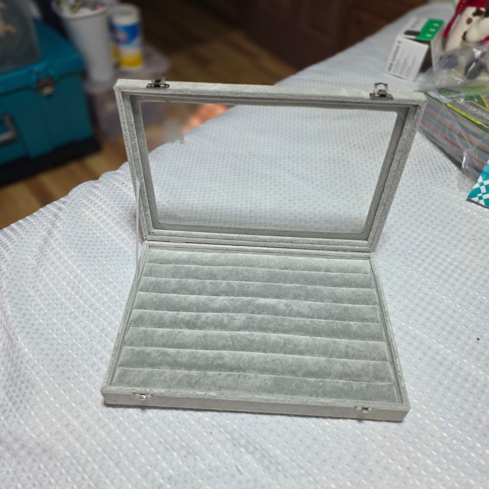 JEWELRY RING ORGANIZER CASE KEEPER