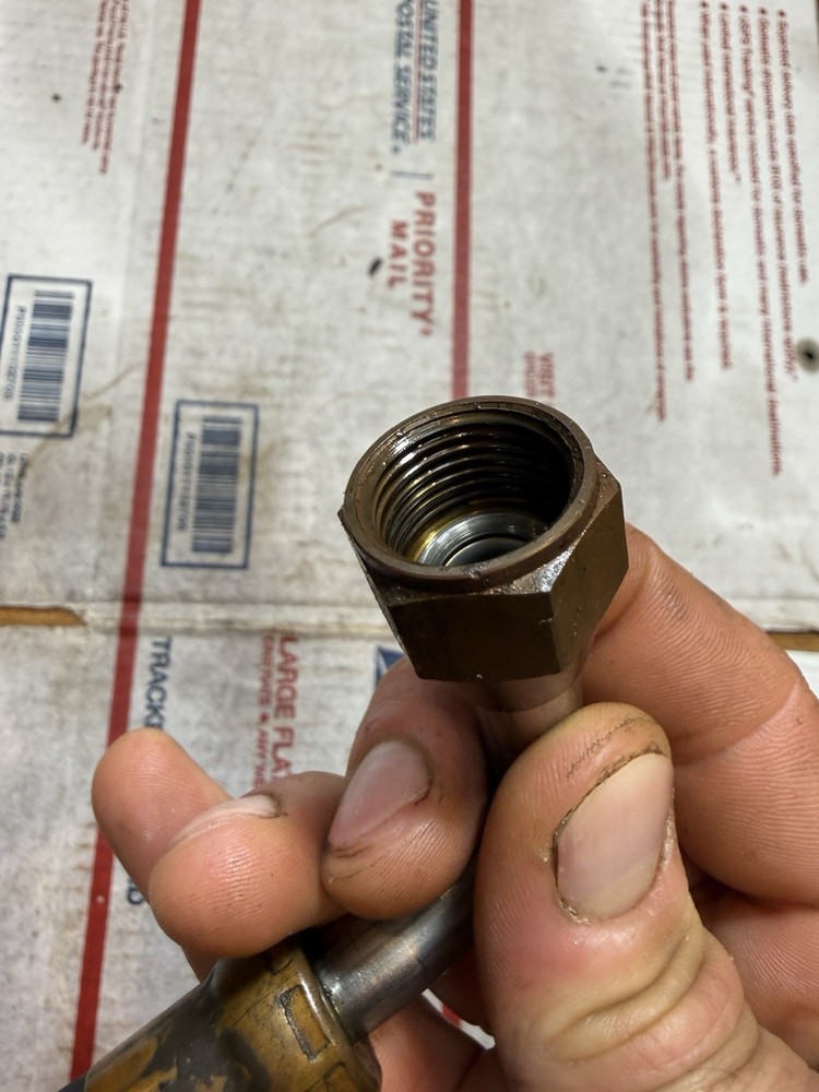 Mercruiser 454 MPI oil system component short hose