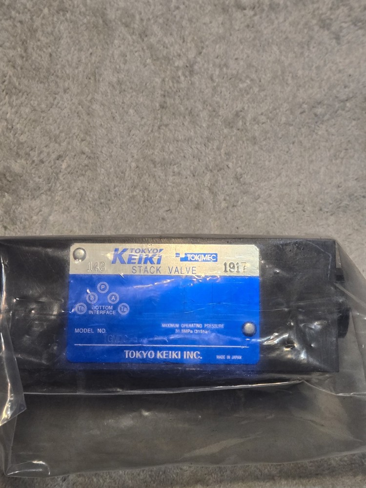 Tokimec TGMDC-5-Y-PK-X-TK-50-S47 Stack Valve
