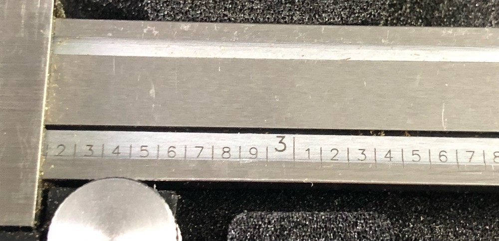 Pittsburgh Dial Caliper Shock Proof Calibrated Vd6