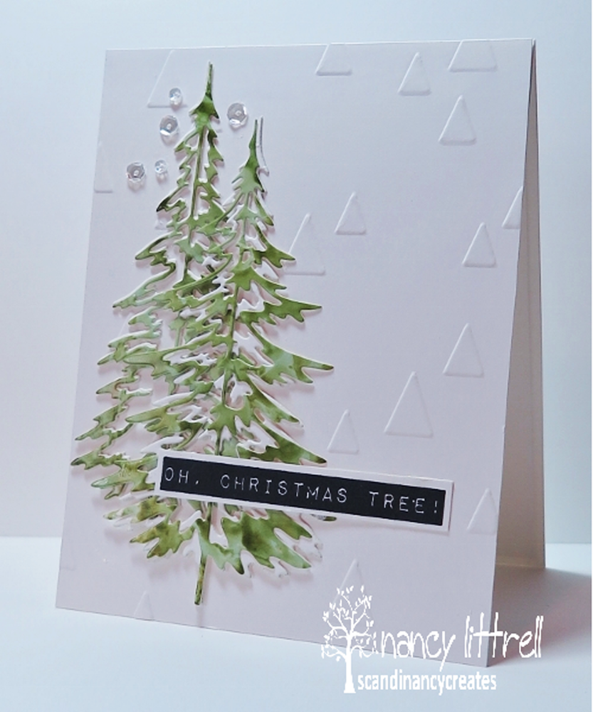 Sizzix Thinlits Woodlands 2pc set #660978 Retail $15.99 designer Tim Holtz