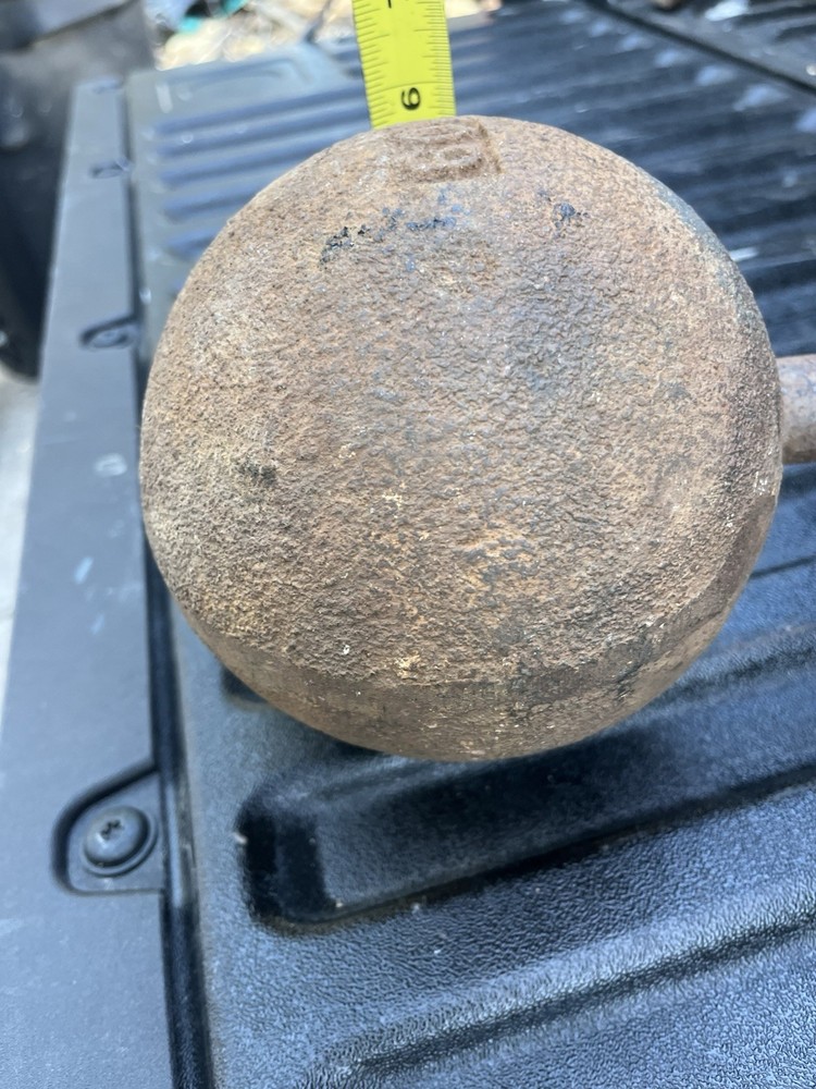 VTG York 60 Pound Globe Dumbbell