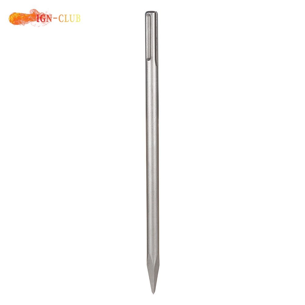 3 Pcs High Quality 16" SDS Max Bits Long-Point Chisel Scaling Chisel Flat Chisel
