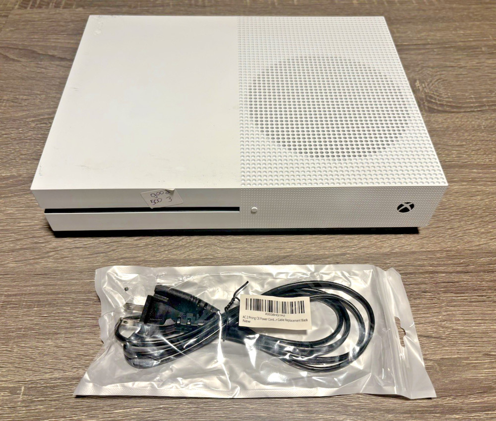 Microsoft Xbox One S White Console