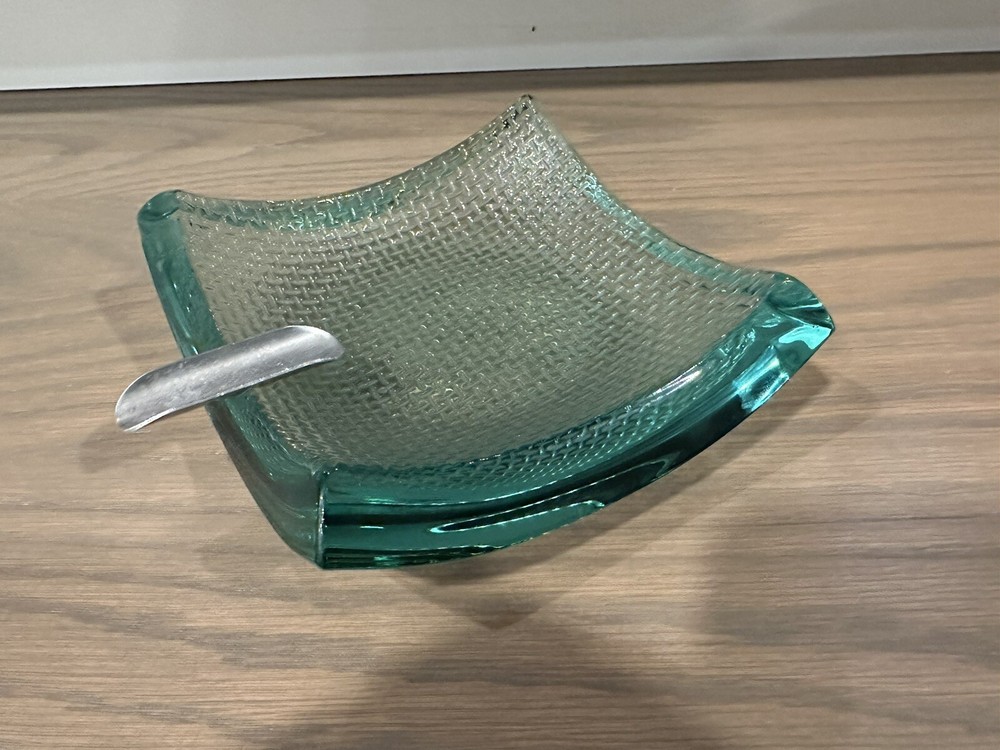 Schlanser glass ashtray