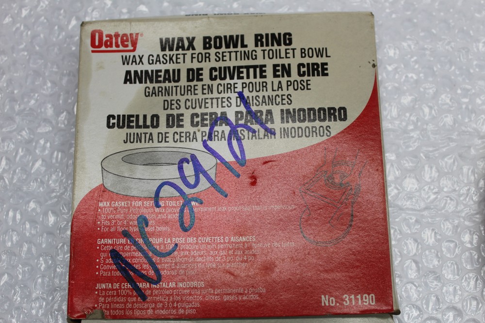 OATEY 31190 WAX RING NSMP