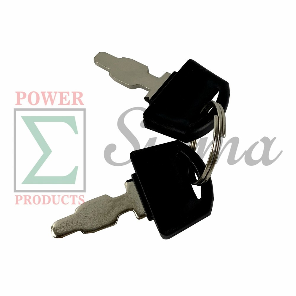 Ignition Switch Key For LIFAN Equipsource Electric Start Gas Engine Generator