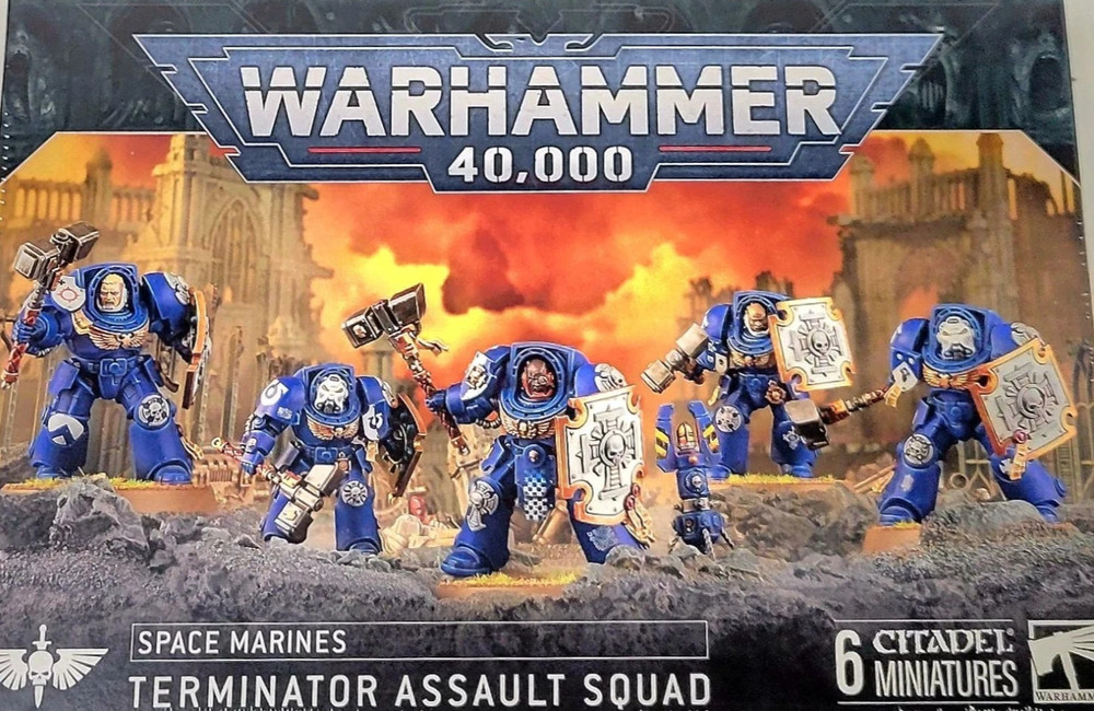 40K Space Marines Terminator Assault Squad Bits Bitz Multi Listing New 2025