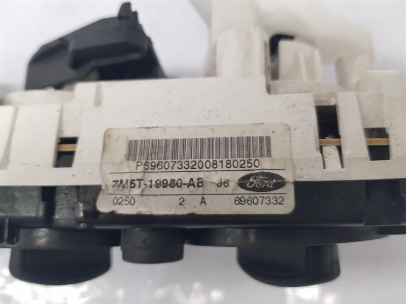 2010 FORD FOCUS HEATER CONTROL PANEL ASSEMBLY 7M5T19980AB