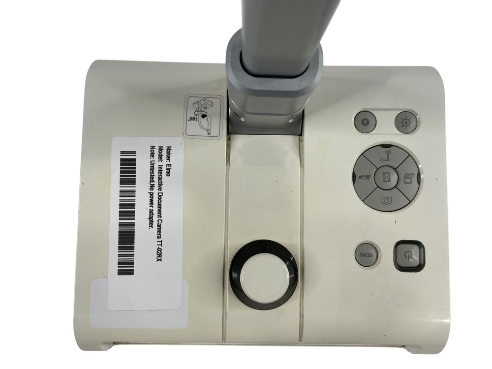 Elmo TT-02RX Interactive Document Camera Visual Presenter HDMI