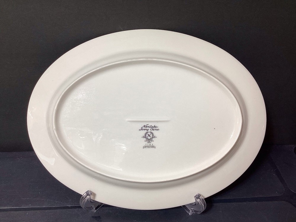 NORITAKE AFFECTION 11” Oval Serving Platter (C2-102024-1.49e)