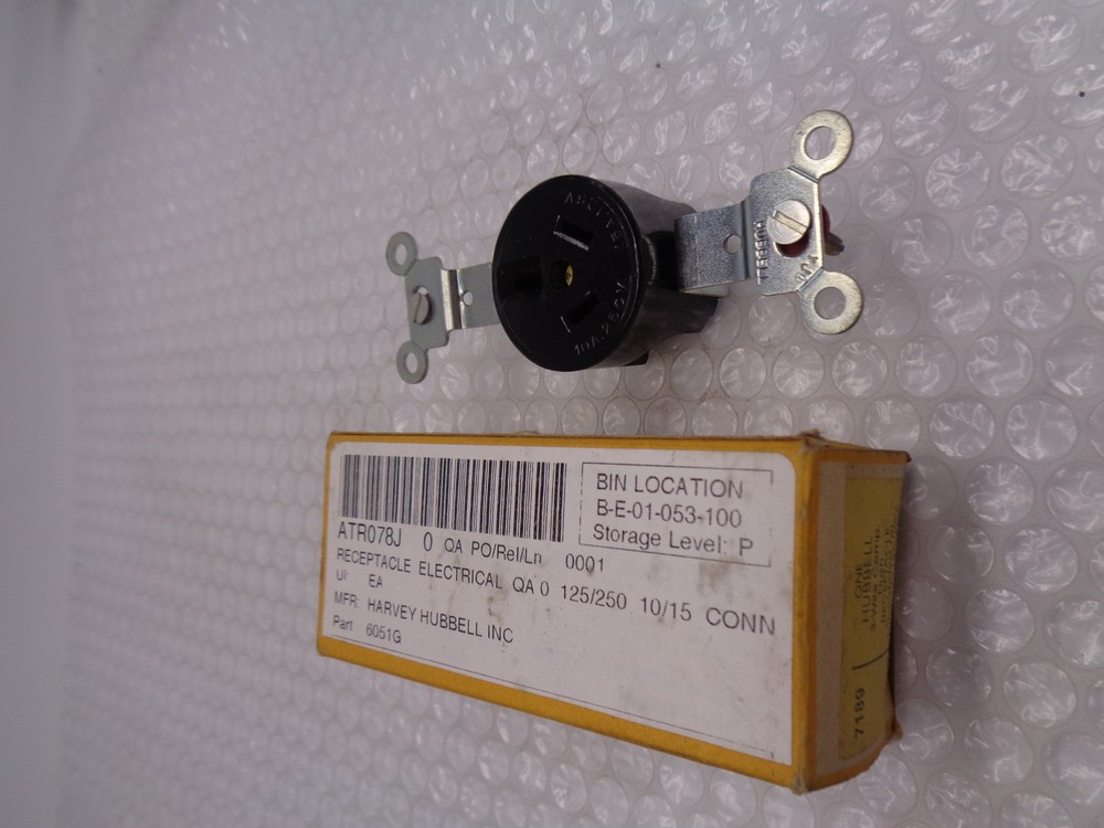 HUBBELL 7189 RECEPTACLE NSMP