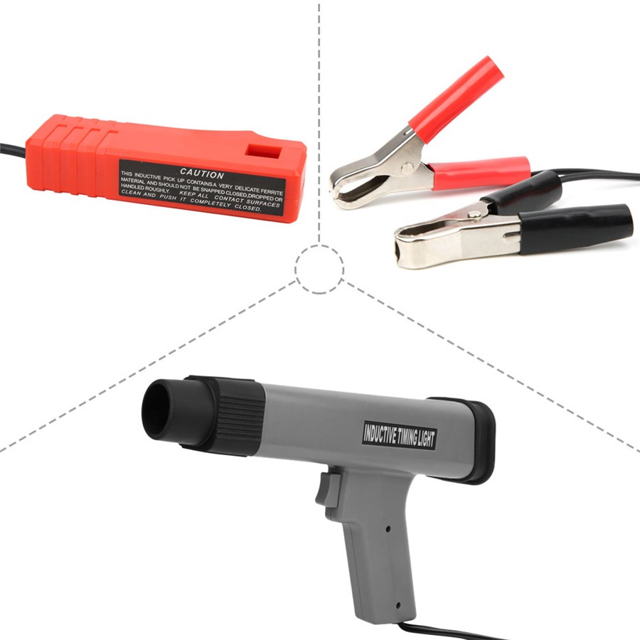 Car Digital Inductive Timing Light Automotive Engine Ignition Tester Tool