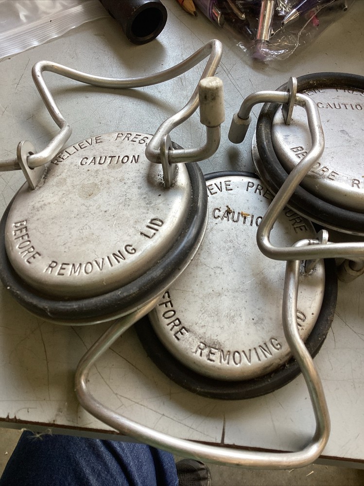4 Slightly Used Taylor Hopper Covers For Slushy Machine.