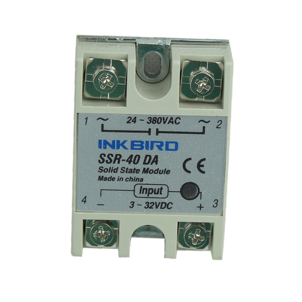Inkbird Digital PID Temperature Controller 106VH + K SENSOR + 40A SSR 100-240V
