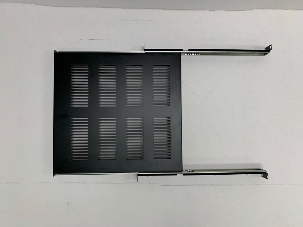 1U Ventilated Sliding Rack Shelf