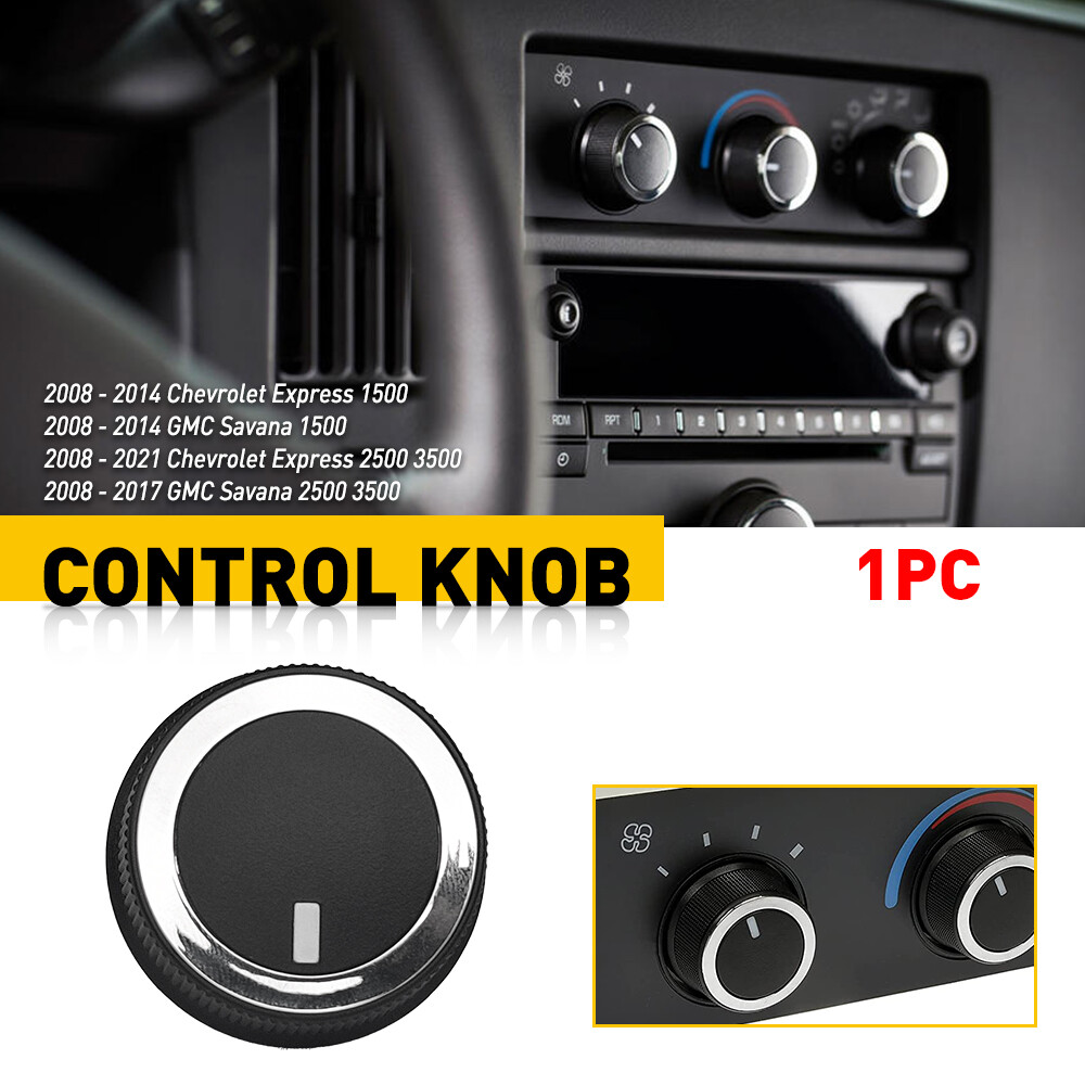 For 2008-2021 Chevy Express 2500 3500 AC Heater Temperature Control Switch Knob