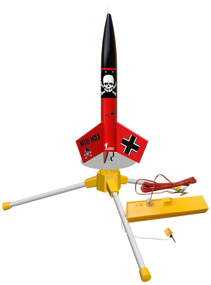 Estes Mini Max Intermediate Model Rocket Launch Set w/ Launch Pad & Controller