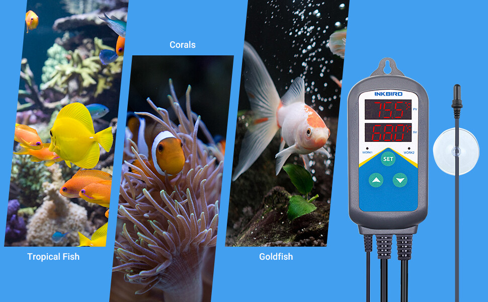 INKBIRD Replace Probe Aquarium Sensor Replacement For ITC-306T ITC-308 Rainproof