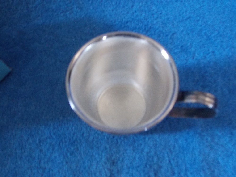 Silverplated Baby Cup With Lid