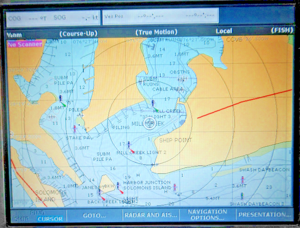 Raymarine C70 GPS Fishfinder Radar Chartplotter MULTIFUNCTION COLOR Display