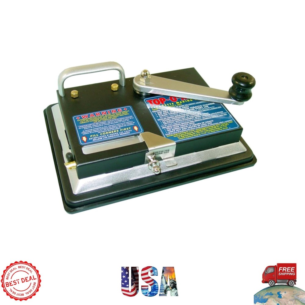 Stainless Steel Cigarette Maker with 1-  - Effortless Rolling