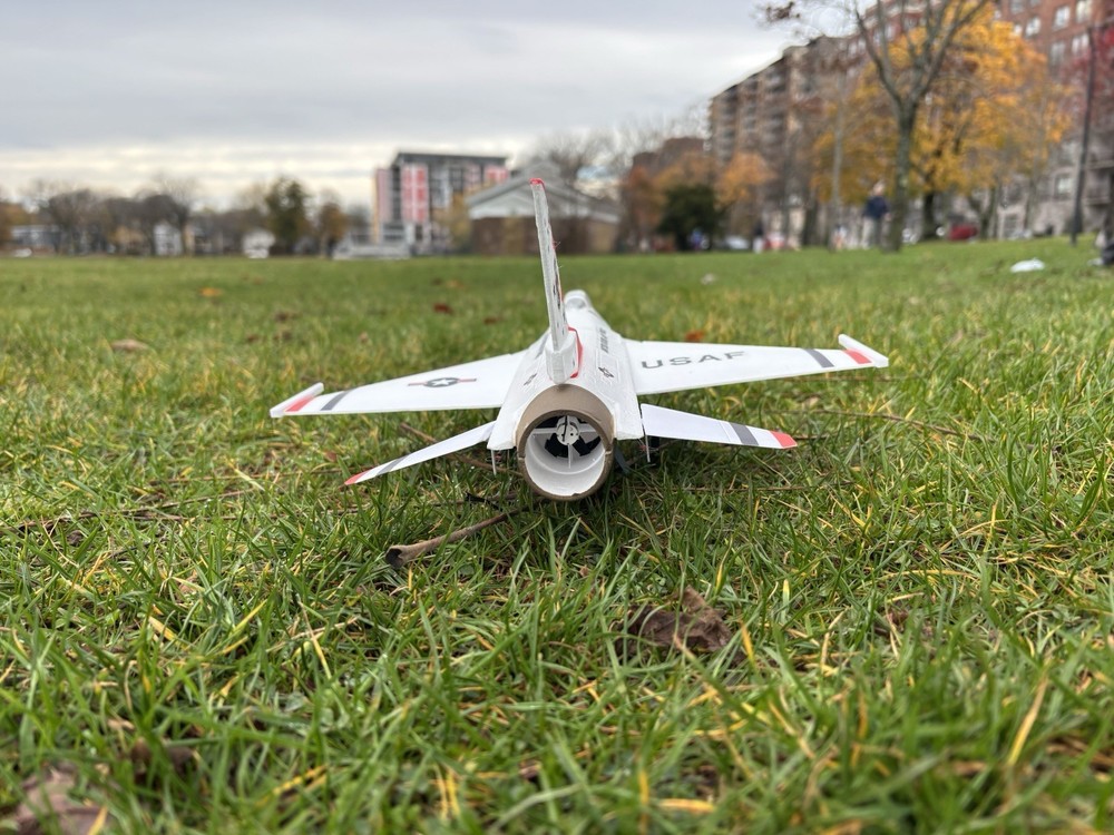 MinimumRC Thunderbird F16 RTF, Brushless +30% Thrust, 30mm EDF, 290mm Wingsapn