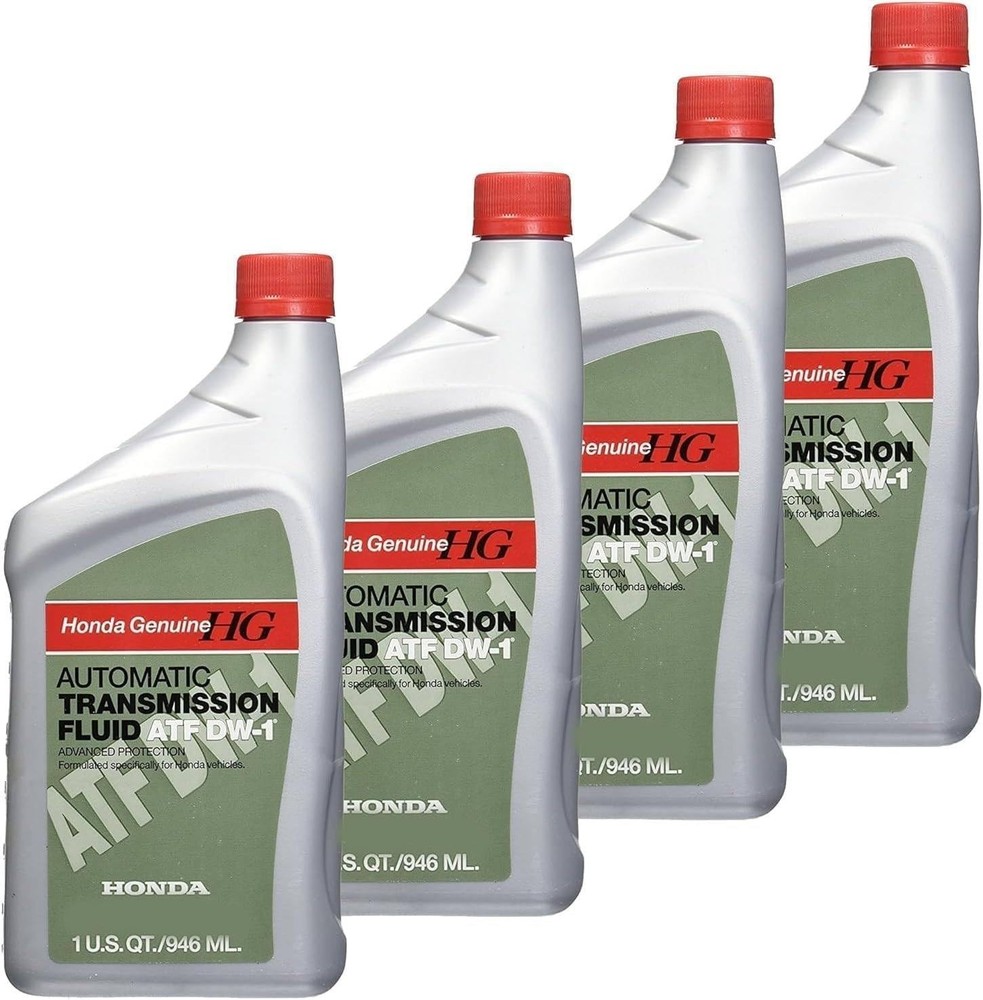 4 Pack DW-1 Automatic Transmission Fluid - 1 QT Each, Smooth Driving Solution