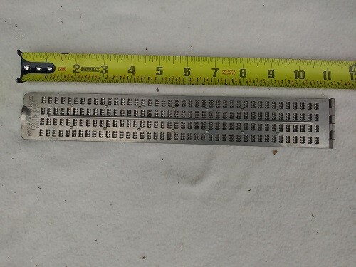 Vintage Braille Writer/Punch Board