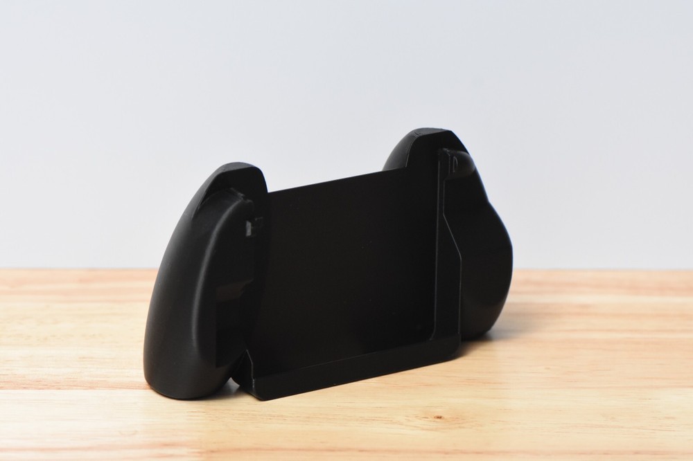 Black PowKiddy V90 Handheld Emulator Comfort Grip